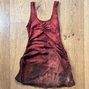 Calico Alchemy Cinch Mini Dress size Medium